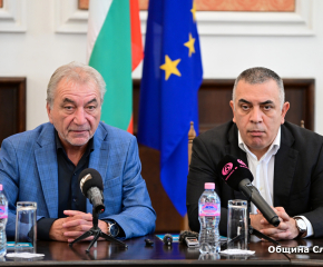 Министър Росен Карадимов и кметът Стефан Радев обсъдиха изграждането на Индустриалния парк в Сливен 